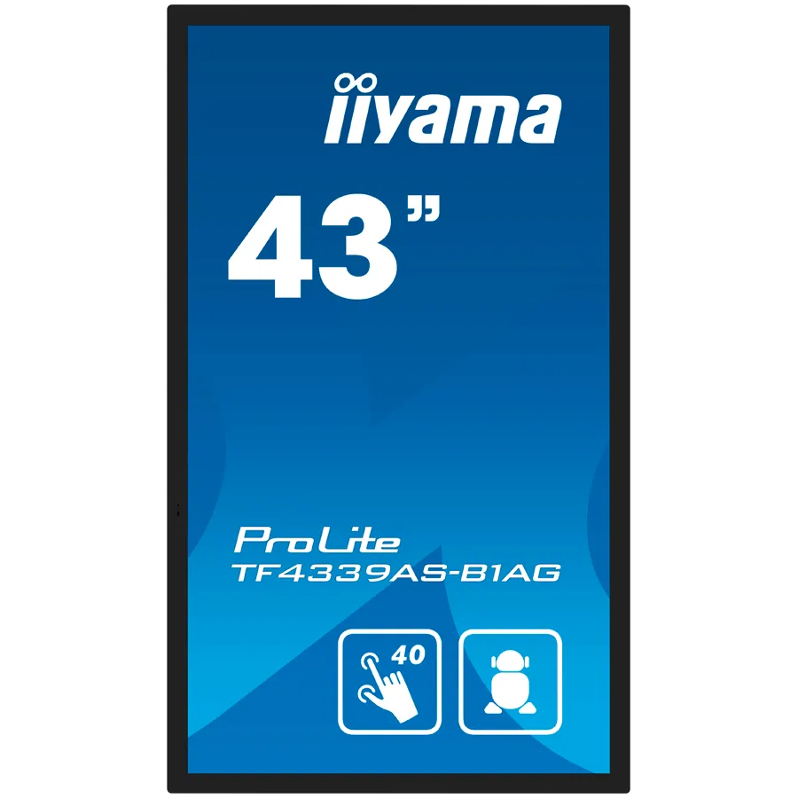 IIYAMA Prolite TF4339AS-B1AG Business Monitor - 108 cm (42.5"), 4K UHD (3840x2160), IPS LED, 60Hz, 8ms, 500 cd/m² Slika 2