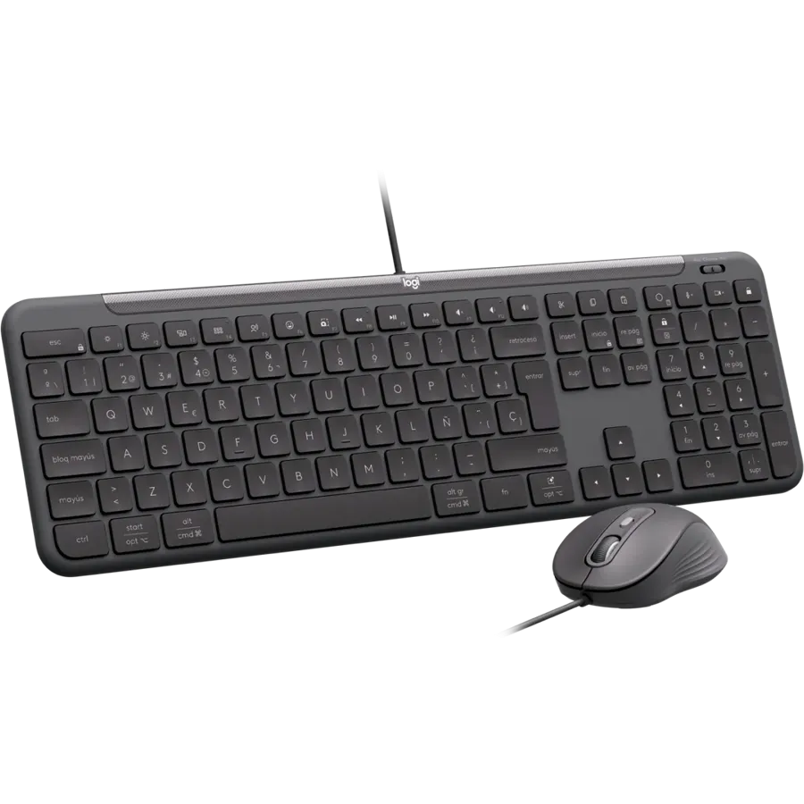 LOGITECH Signature Slim MK620 Wired Combo for Business - GRAPHITE - US INT'L - USB - N/A - INTNL-973 - USB-C Slika 3