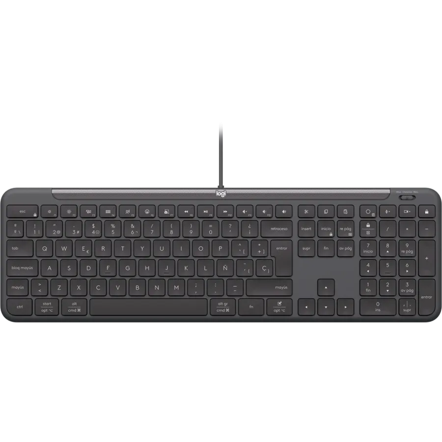 LOGITECH Signature Slim MK620 Wired Combo for Business - GRAPHITE - US INT'L - USB - N/A - INTNL-973 - USB-C Slika 4