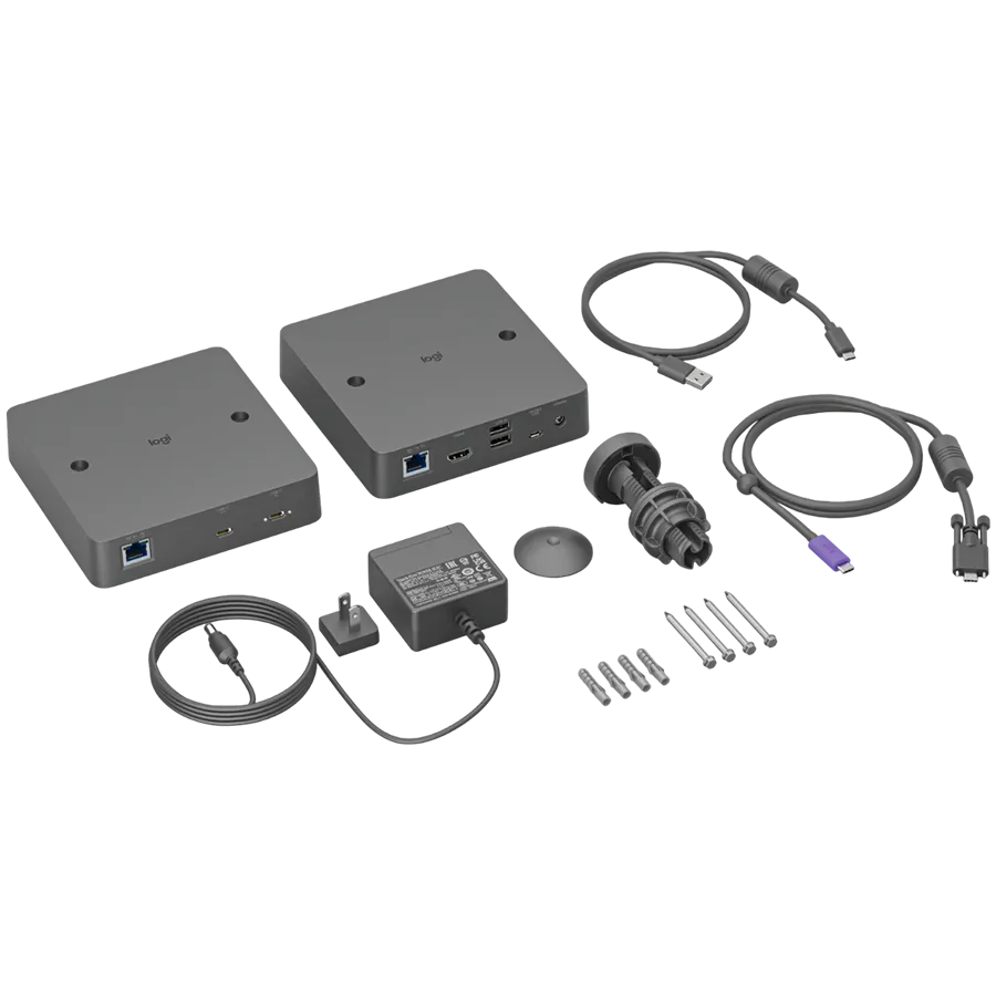 LOGITECH EXTEND - BLACK - USB - PLUGCG - EMEA29-953 Slika 1