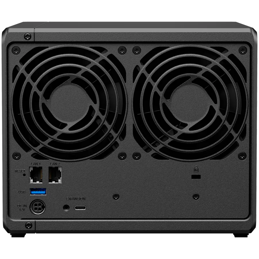 Synology DiskStation DS925+ Tower, 4-Bays 3.5'' SATA HDD/SSD, 2 x M.2 2280 NVMe SSD slot, CPU AMD Ryzen V1500B 4-core 2.2 GHz, 4 GB DDR4 ECC SODIMM, 2x RJ-45 2.5 GbE LAN Port; 2x USB 3.2; 1 xUSB Type-C expansion port; 2.26 kg; 3yr warranty Slika 7