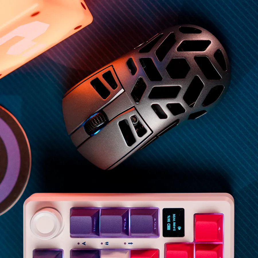 LORGAR MSE90W, Magnesium Alloy Wireless Gaming Mouse Elite, Dark Grey Slika 15