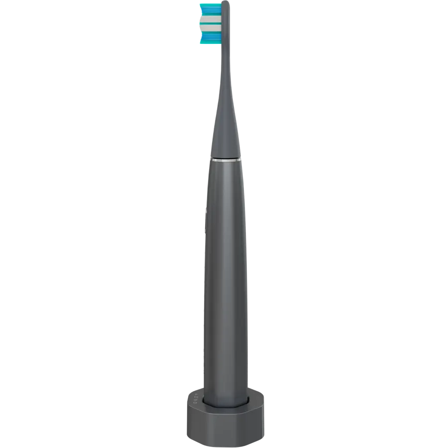 Wireless Tooth Brush, Grey, 3 Brush Heads, 1400mAh, Function: Soft, Clean, Massage, White, Sweep Slika 6