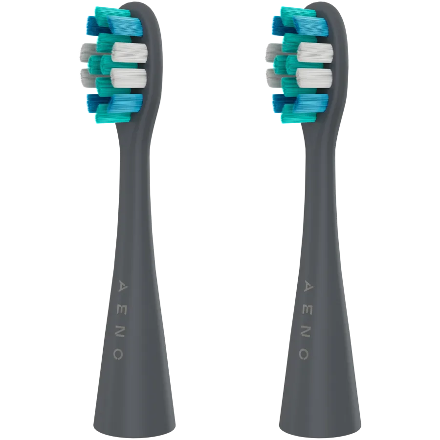 Wireless Tooth Brush, Grey, 3 Brush Heads, 1400mAh, Function: Soft, Clean, Massage, White, Sweep Slika 7