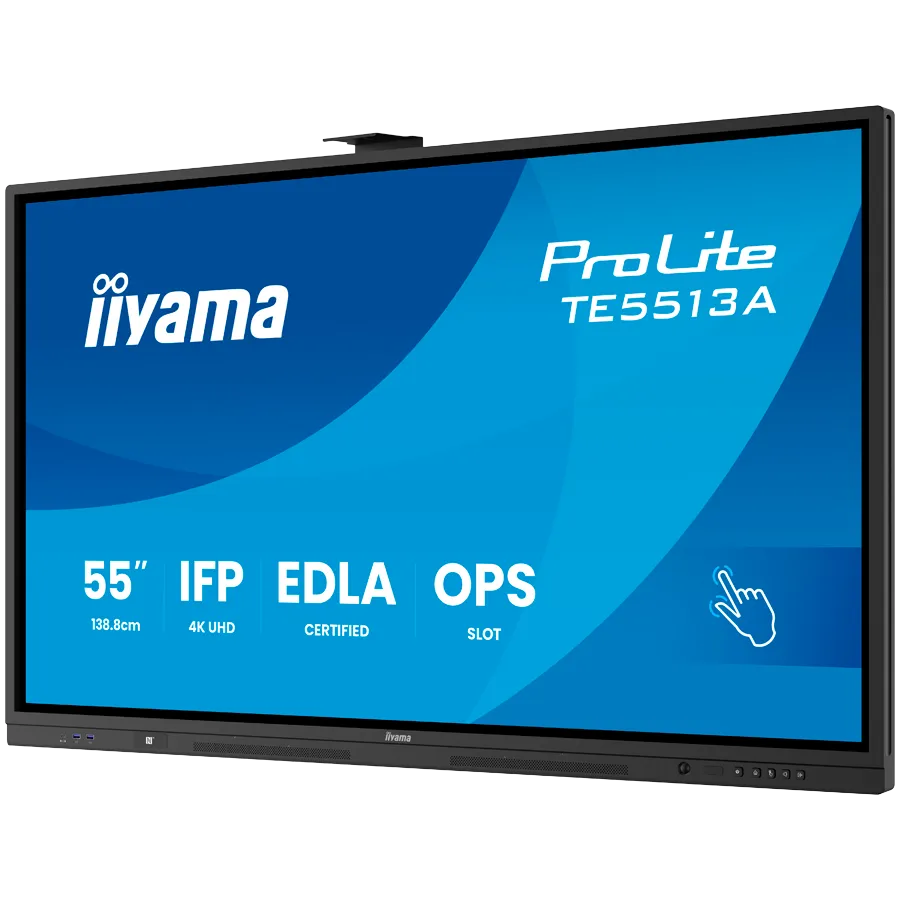 TE5513A-B3AG 16 9 Touch 2xHDMI+DP+2xUSBC - Flat Screen - 8 ms 1,200:1 500 cd IPS DisplayPort HDMI USB Typ C 100 W Slika 3