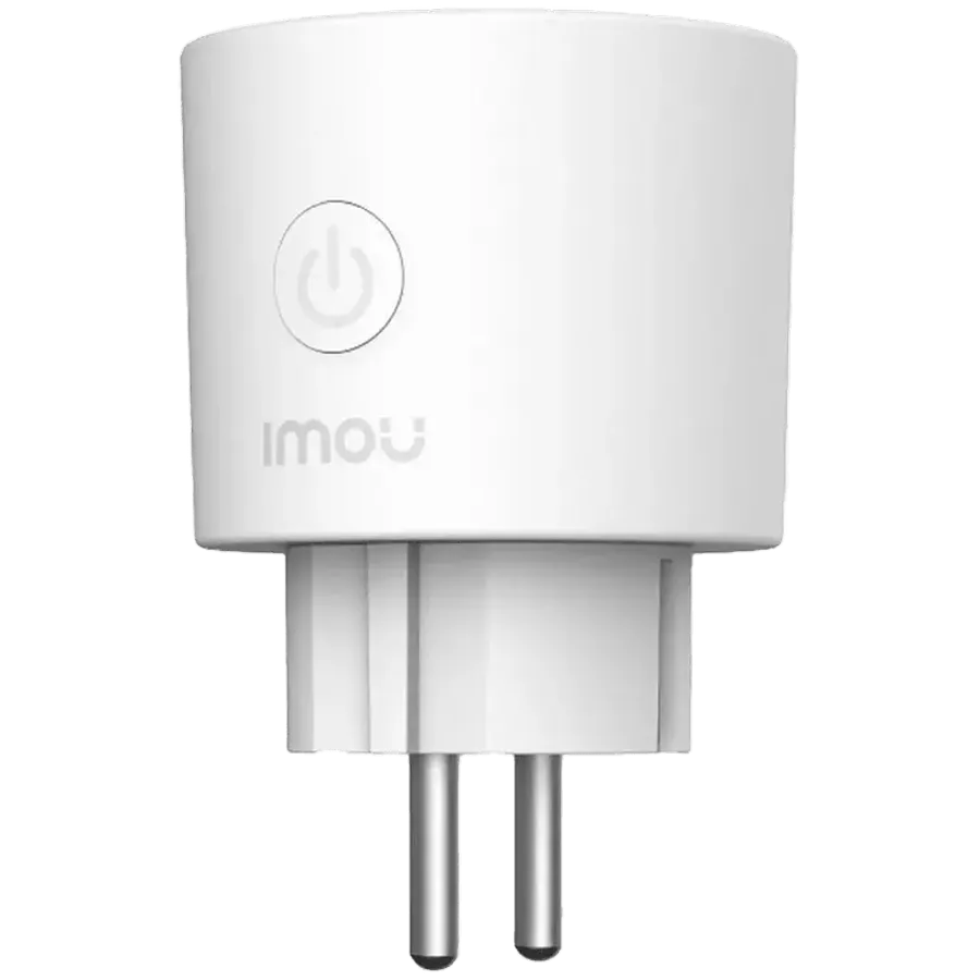 IMOU Smart Plug CE2P, detection range 8 m, power supply AC 220 240 V 50 60 Hz, operating temperature 15 C to 35 C non condensing, max load EU 3680 W 16 A, wireless 2.4 GHz, communication distance 70 m, protocol IEEE 802.11 b g n, Bluetooth 5.0 Slika 1