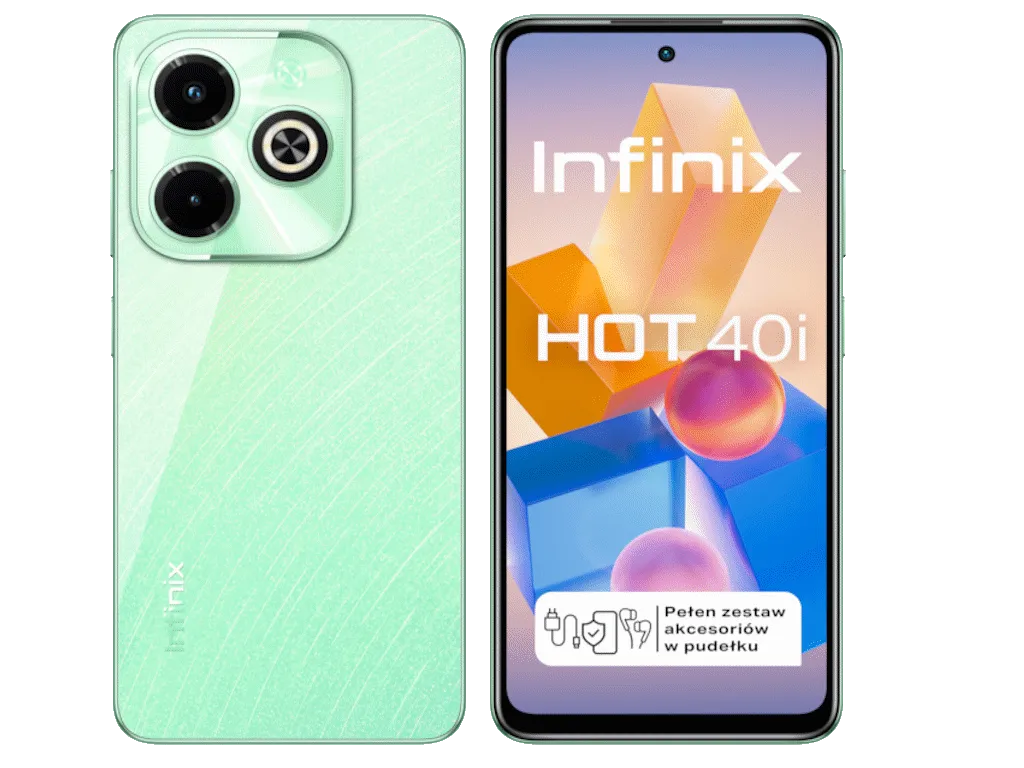 Infinix Smartphone INFINIX Hot 40i 4GB/128GB/zelena (X6528B) Slika 6