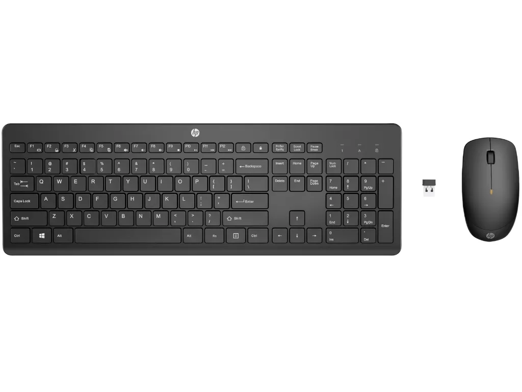 HP PSG Tastatura+miš HP 230 bežicni set/18H24AA/US/crna Slika 2