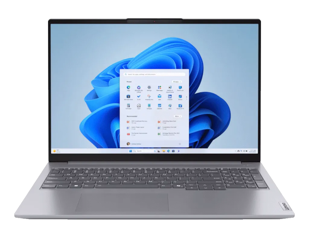 Lenovo Laptop LENOVO ThinkBook 16 G7 IML DOS/16" WUXGA/U7-155H/16GB/1TB SSD/FPR/backlit SRB/siva Slika 1