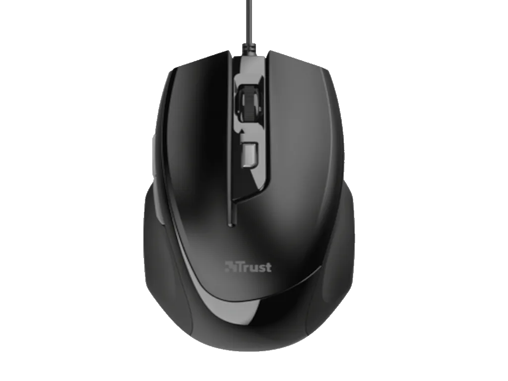 Miš Trust VOCA Comfortable/crna Slika 1