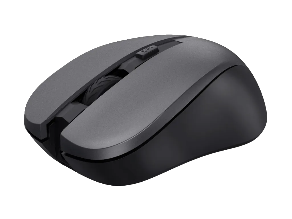 Tastatura+miš TRUST TREZO bežicni set/Silent/US/crna Slika 6