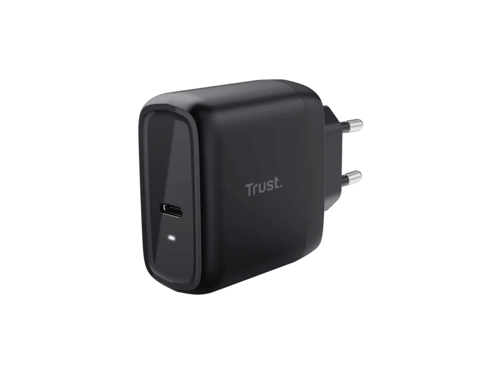 Trust Punjac TRUST Maxo 65W/USB-C/laptop/smartphone/tablet/2m USB-C kabel/crna Slika 1