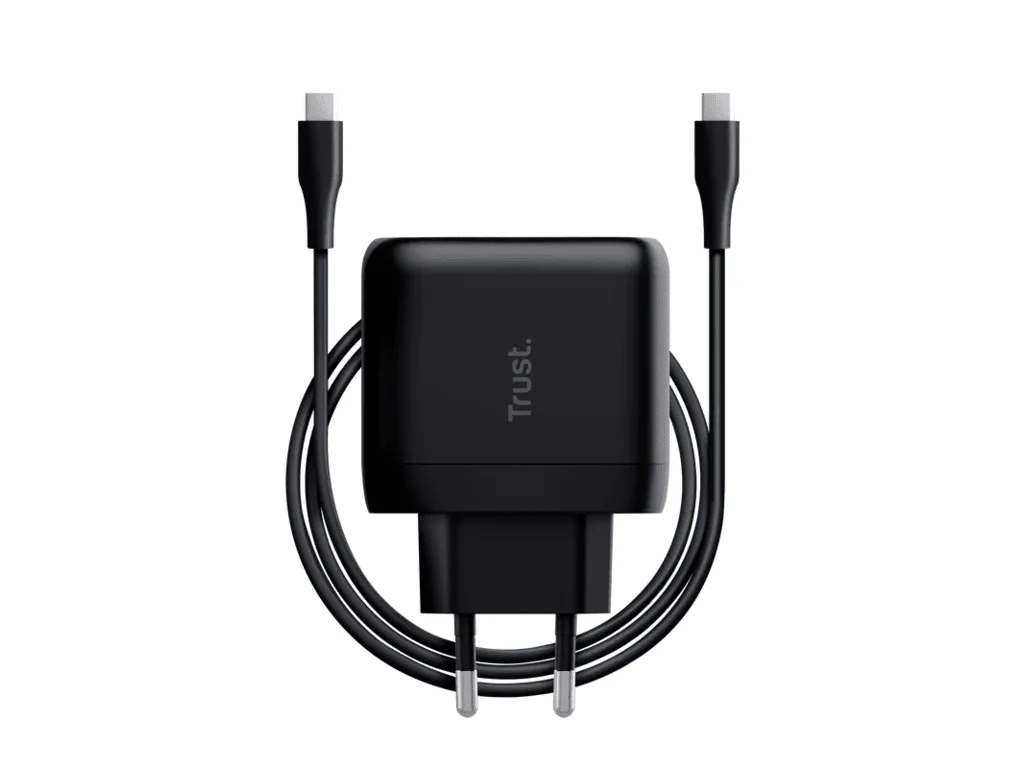 Trust Punjac TRUST Maxo 65W/USB-C/laptop/smartphone/tablet/2m USB-C kabel/crna Slika 2