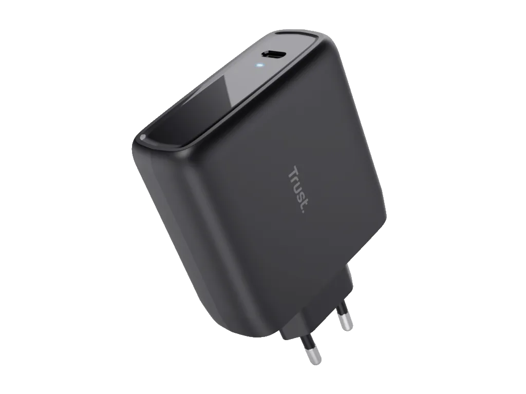 Trust Punjac TRUST Maxo 100W/USB-C/laptop/smartphone/tablet/2m USB-C kabel/crna Slika 1