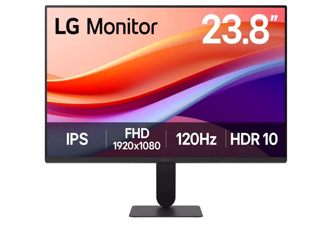 Monitor LG 24U41YA-B.AEUQ 23.8"/IPS/1920x1080/120Hz/5ms GtG/VGA, HDMI/Adaptive sync/VESA/crna Slika 2