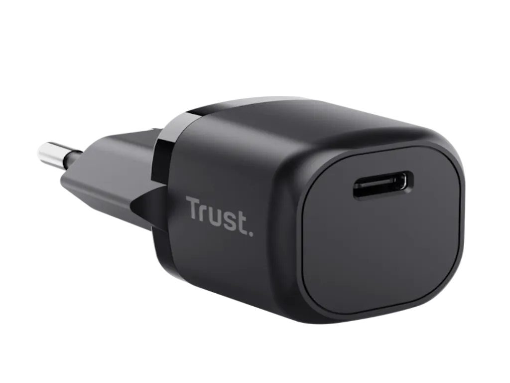 Trust Punjac TRUST MAXO 20W USB-C/smartphone/crna Slika 5