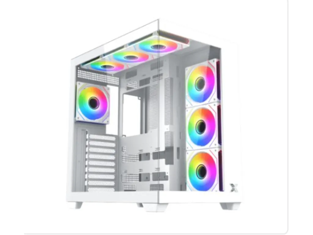 Kucište XIGMATEK Aqua V Air Arctic Gaming/ATX/Micro ATX/Mini ITX/ARGB/bez napajanja/bela Slika 1