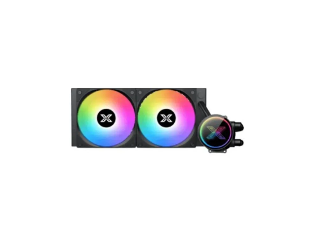 Kuler za PC XIGMATEK Fenix II 240/ARGB/120mm/dual fan/vodeno hladenje/crna Slika 1