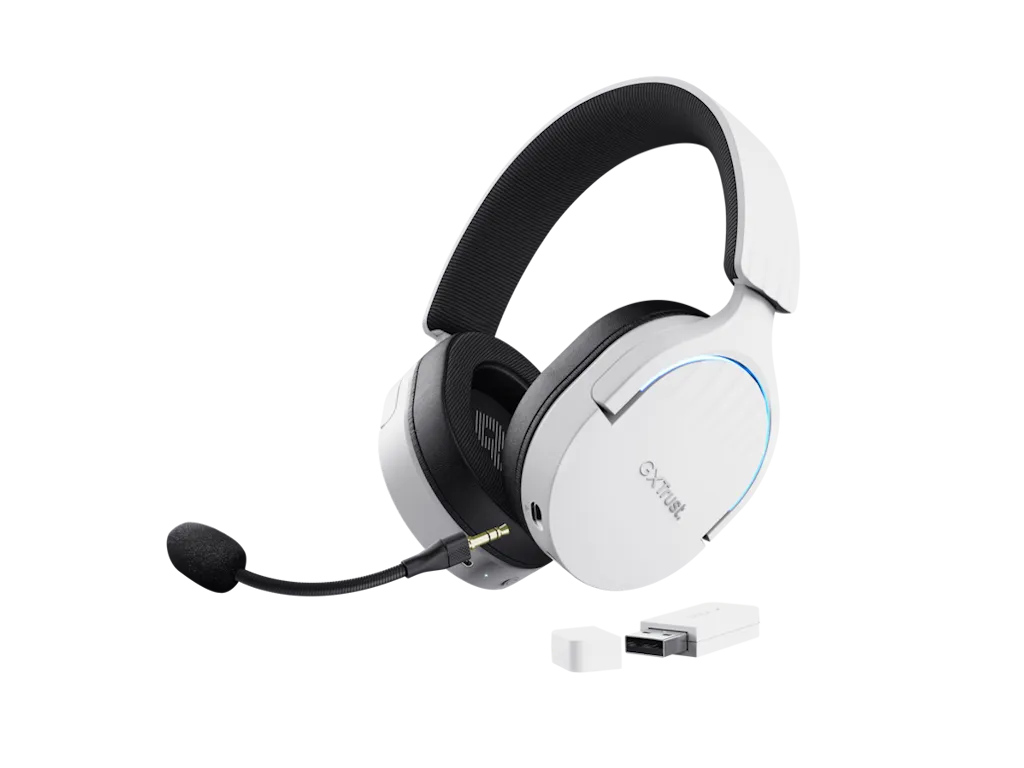 Slušalice TRUST GXT491W FAYZO WIRELESS/bela Slika 2