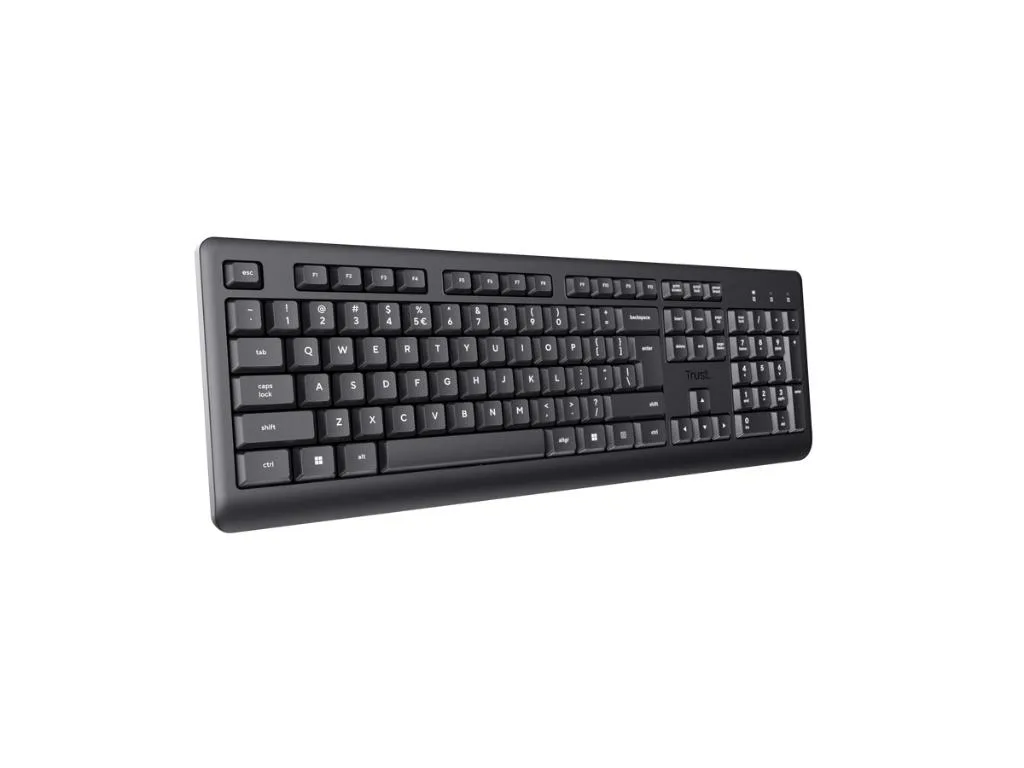 Tastatura+miš TRUST Primo bežicni set/US/crna Slika 2