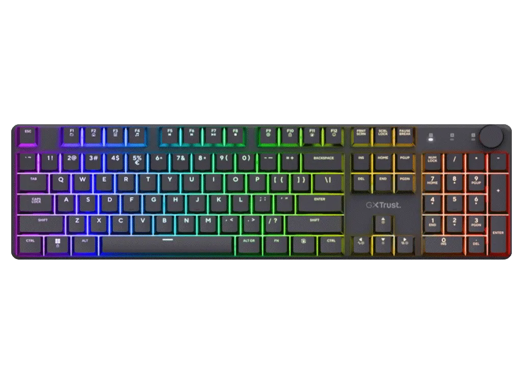 Trust Tastatura TRUST GXT868 TORIX WRLS Mehanicka/US/crna Slika 4