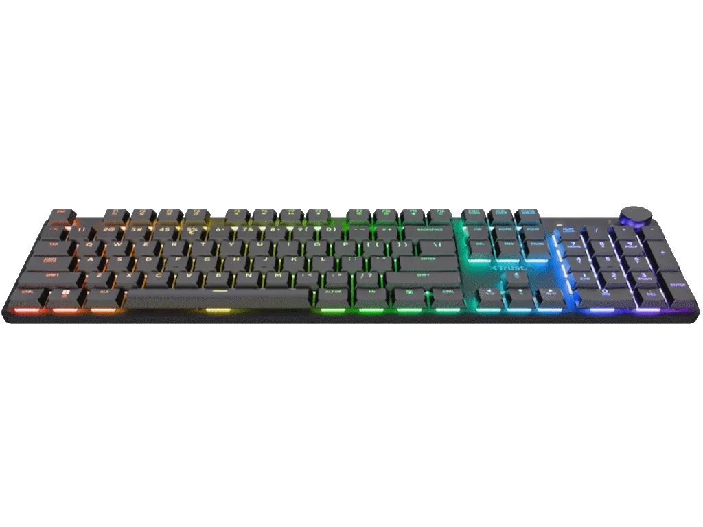 Trust Tastatura TRUST GXT868 TORIX WRLS Mehanicka/US/crna Slika 1