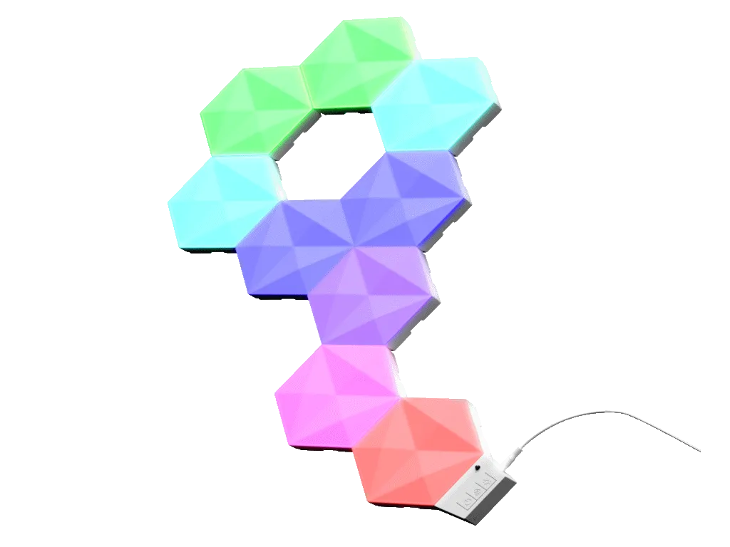 Trust Panel TRUST GXT903 VYBZ LED HEXAGON PANELS 3-PACK Slika 1