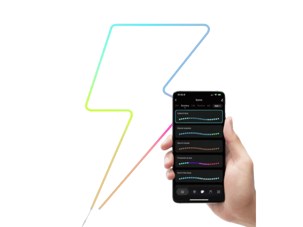 Panel TRUST GXT904 VYBZ RGBIC 5M LED NEON LIGHT/5 m Slika 2