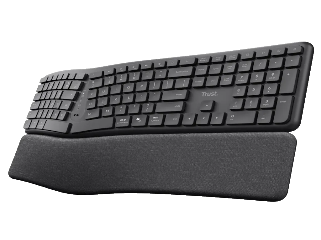 Trust Tastatura TRUST KEYRA ERGO MULTI WRLS KEYBOARD US Slika 2