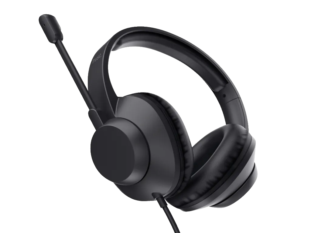 Slušalice TRUST AYDA MAX USB HEADSET/USB-C, USB-A/crna Slika 2