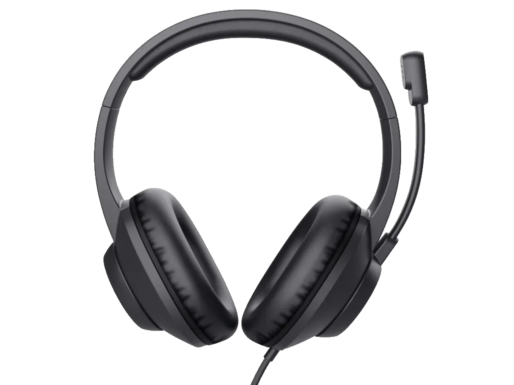 Slušalice TRUST AYDA MAX USB HEADSET/USB-C, USB-A/crna Slika 3