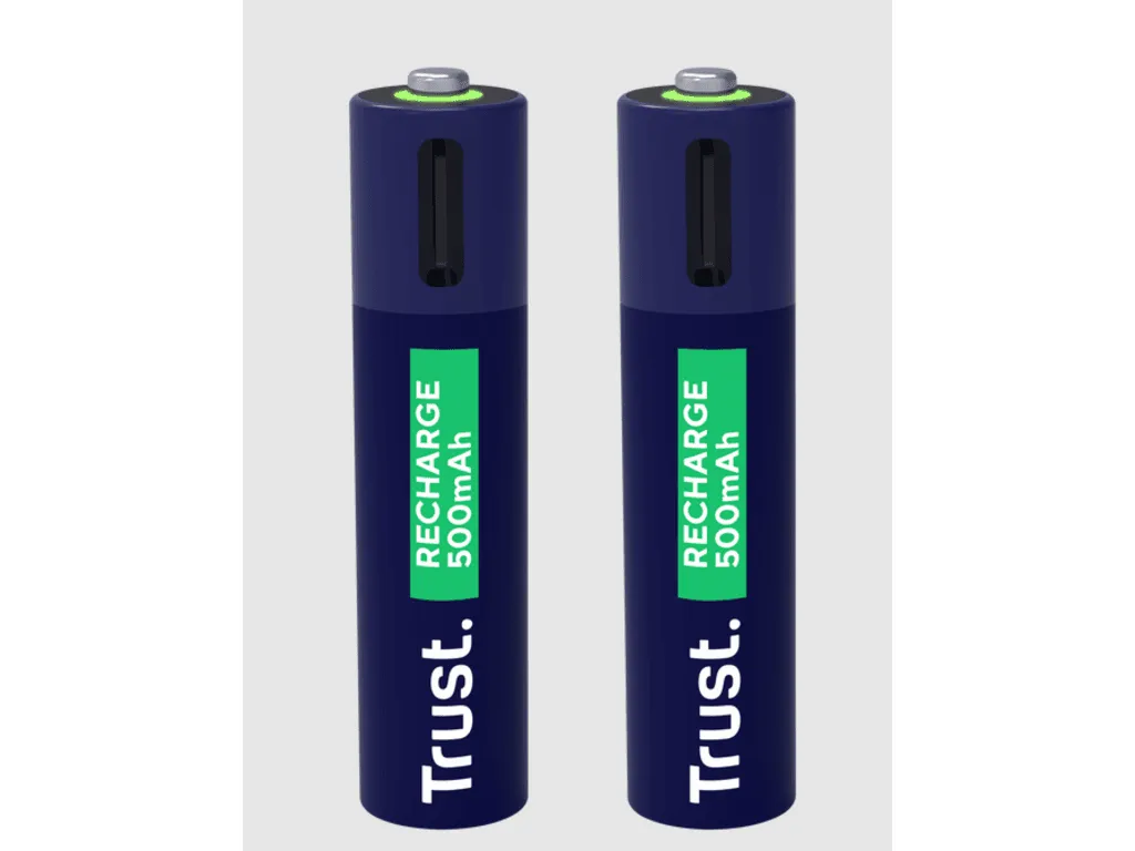 Trust Punjive baterija TRUST USB-C  2P - AAA/2 kom/ crna Slika 1