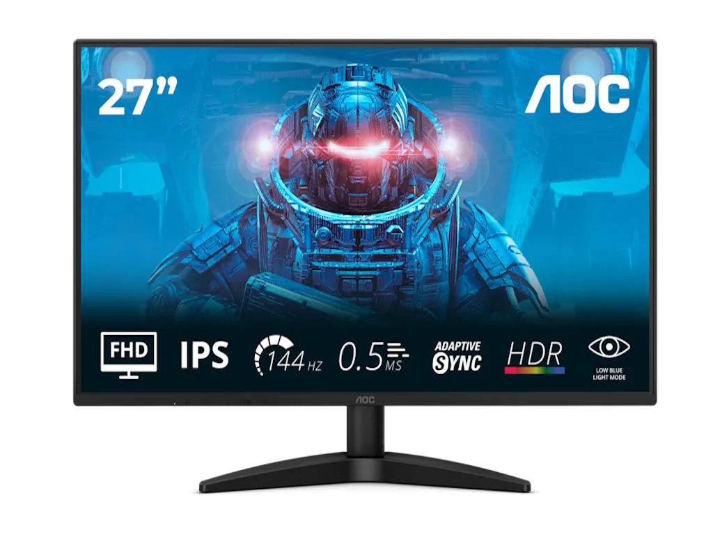 Monitor AOC 27B36X 27"/IPS/1920X1080/144Hz/0.5ms MPRT/HDMI,DP/Adaptive sync/VESA/crna Slika 2