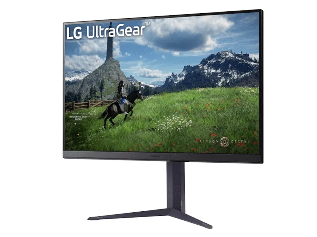 Monitor LG 32GS85Q-B 31.5"/IPS/2560x1440/180Hz/1ms GtG/HDMIx2,DP,USB/Gsync,freesync/pivot,visina Slika 2