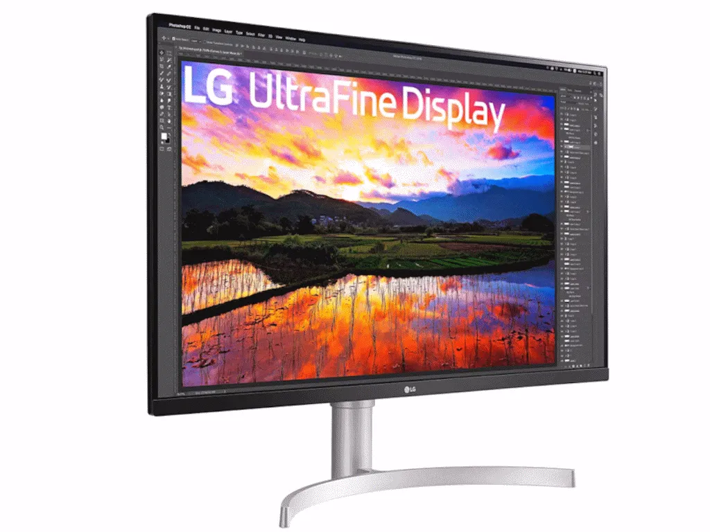 Monitor LG 32UN650K-W 31.5"/IPS/3840x2160/60Hz/5ms GtG/HDMIx2,DP/VESA/visina/zvucnici/srebrna Slika 4