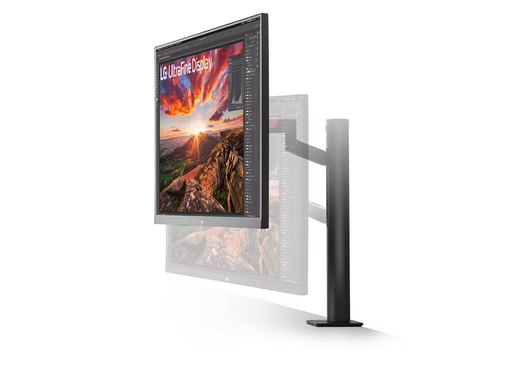 Monitor LG ERGO 32UN880K-B 31.5"/IPS/3840x2160/60Hz/5ms GtG/HDMIx2,DP,USB/pivot,visina/VESA/zvucnici Slika 4