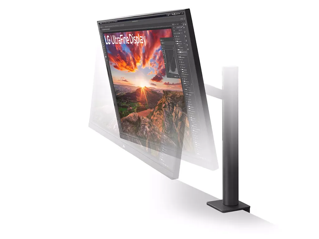 Monitor LG ERGO 32UN880K-B 31.5"/IPS/3840x2160/60Hz/5ms GtG/HDMIx2,DP,USB/pivot,visina/VESA/zvucnici Slika 3