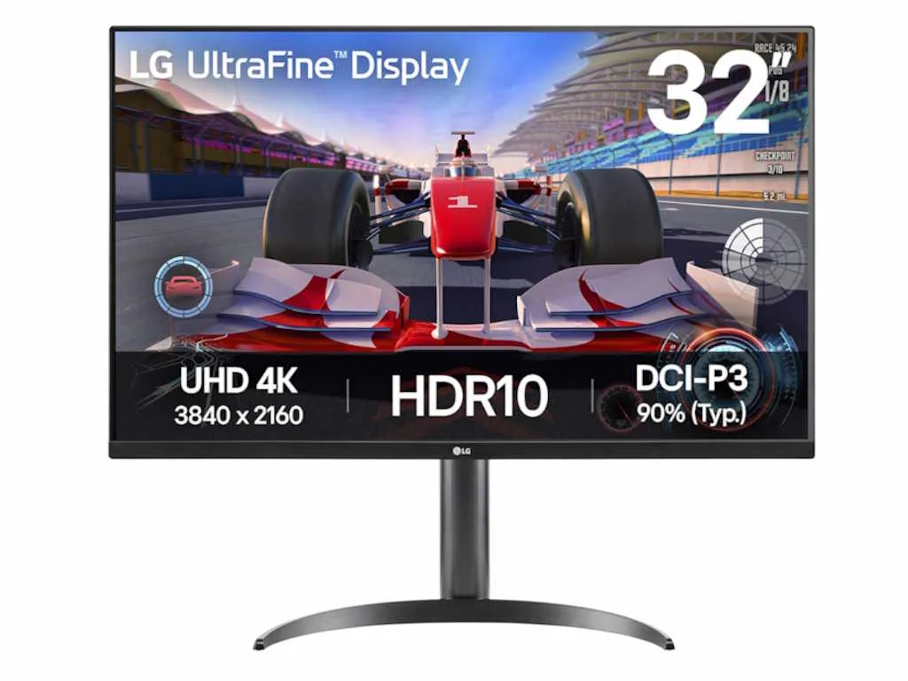 Monitor LG 32UR550K-B 31.5"/VA/3840x2160/60Hz/4ms GtG/HDMIx2,DP/Pivot,visina/zvucnici/crna Slika 3