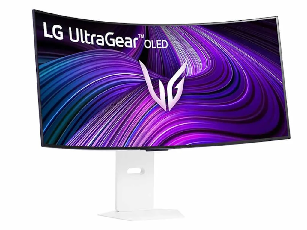 Monitor LG UltraGear 39GX90SA 39"/OLED,zakrivljen,21:9/3440x1440/240Hz/0,03ms GtG/HDMIx2,DP,USB/bela Slika 3