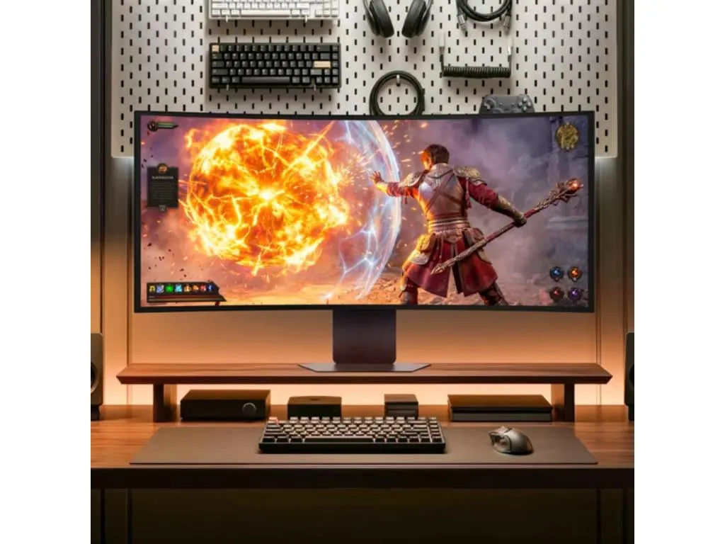 Monitor LG 39GX950B-B 39"/OLED,zakrivljen/5120x2160/165Hz/0.03msGtG/HDMIx2,DP,USB-C/G-sync/VESA/crna Slika 4