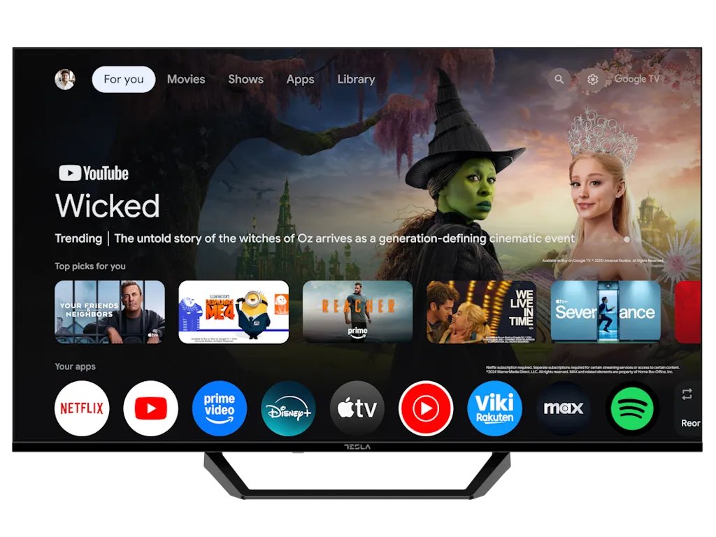 Televizor TESLA 40E655BFS/D-LED/40"/smart/Google TV/crna Slika 2