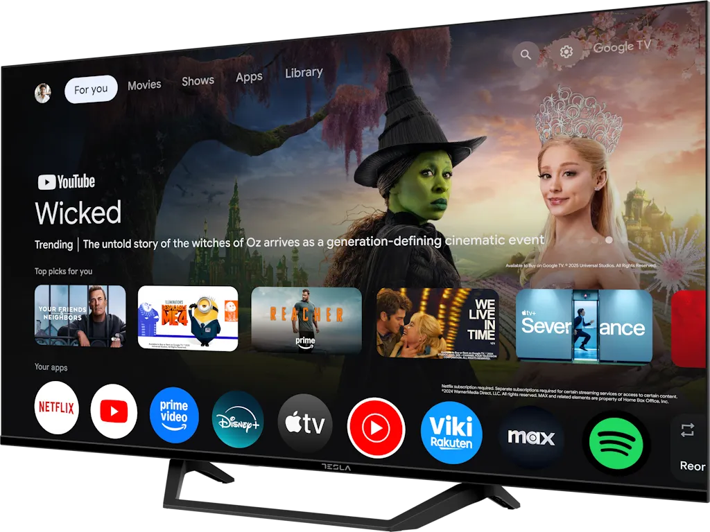 Televizor TESLA 40E655BFS/D-LED/40"/smart/Google TV/crna Slika 4