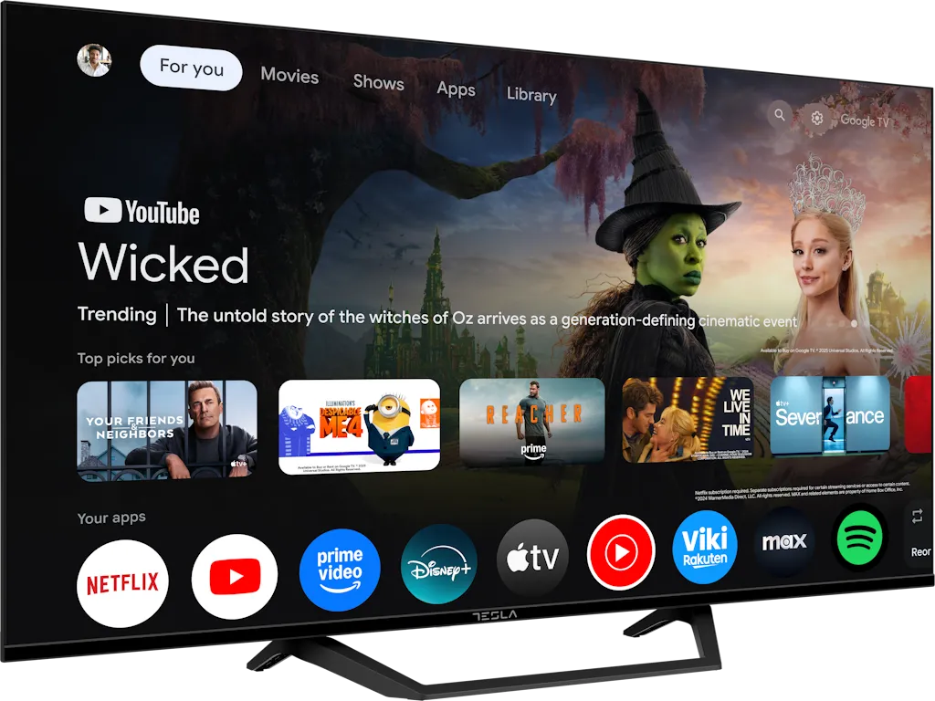 Televizor TESLA 40E655BFS/D-LED/40"/smart/Google TV/crna Slika 7