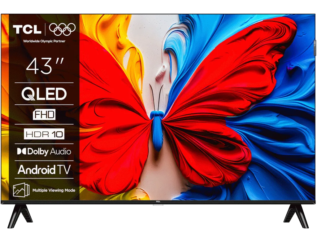 Televizor TCL 43S5K/QLED/43"/Full HD/60Hz/Android TV/crna Slika 1