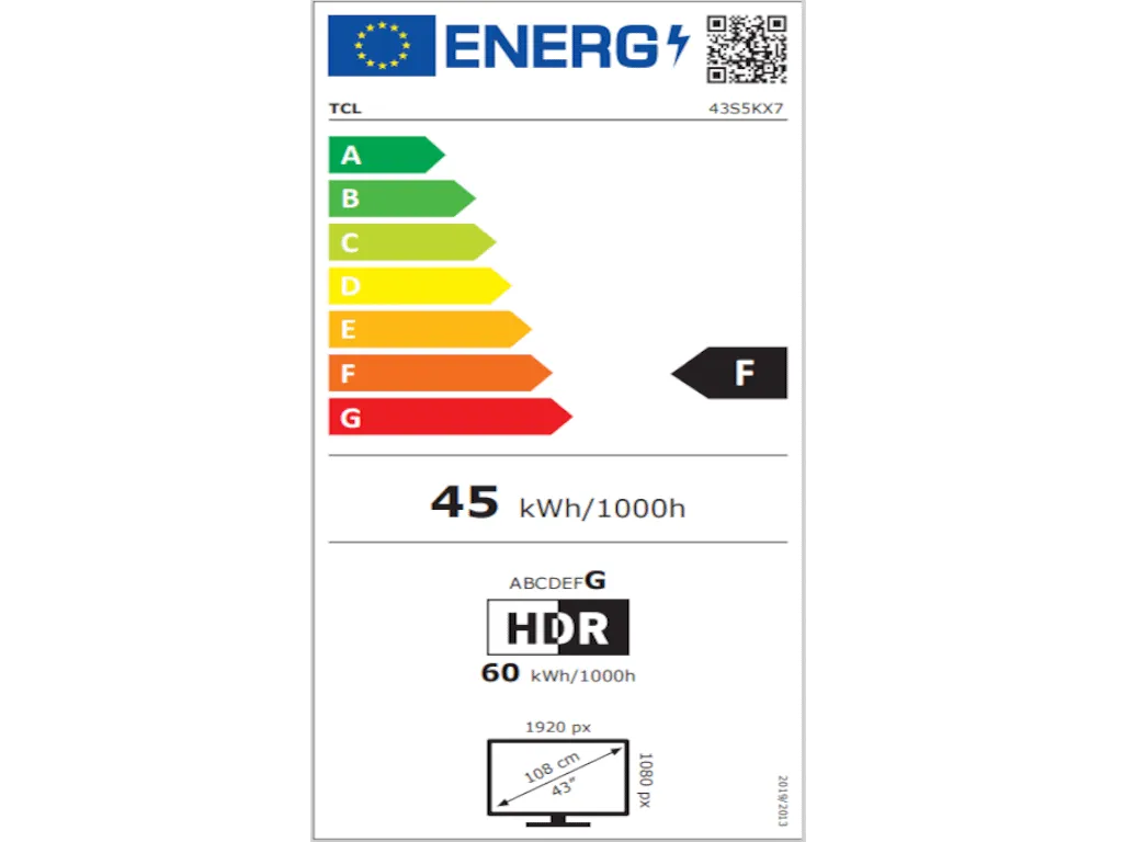 Televizor TCL 43S5K/QLED/43"/Full HD/60Hz/Android TV/crna Slika 2