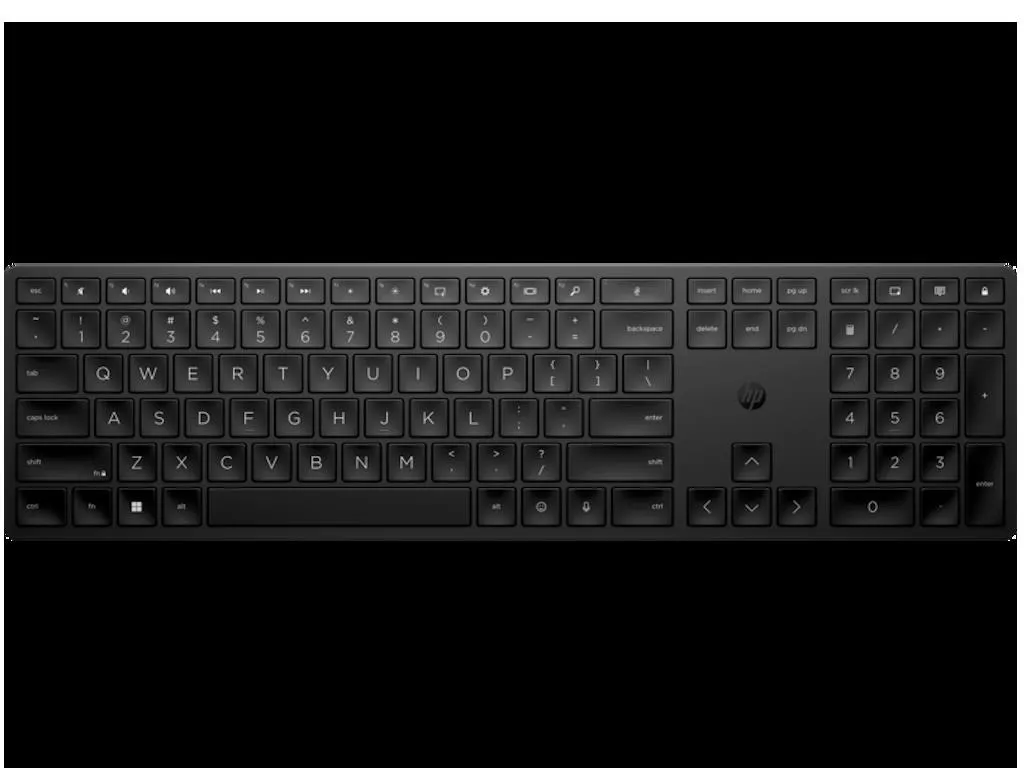 HP PSG Tastatura HP 450 Programmable bežicna/US/4R184AA/crna Slika 1