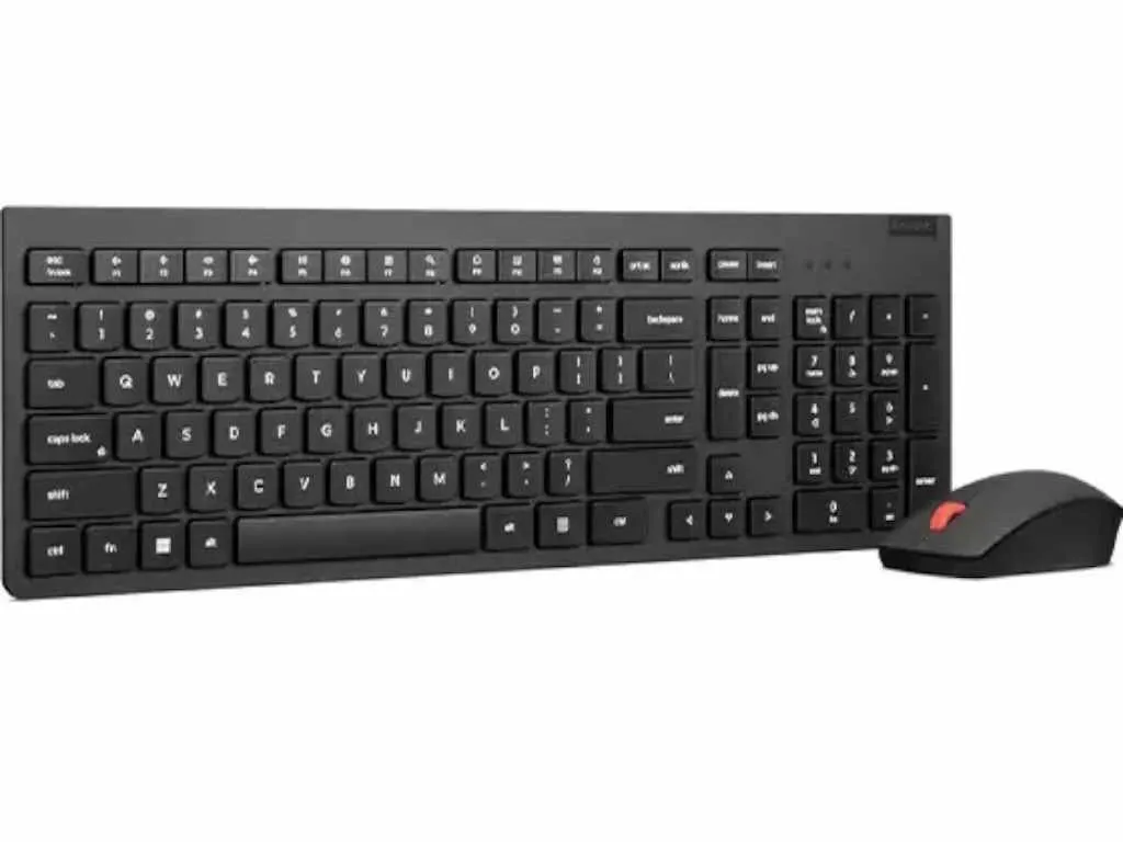 Lenovo Tastatura+miš LENOVO Essential bežicni set /US/4X31N50737/crna Slika 1