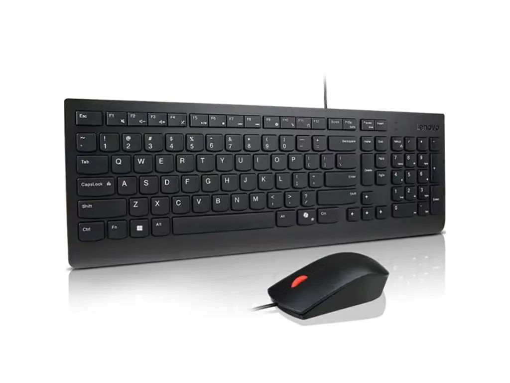 Tastatura+miš LENOVO Essential žicni set/SRB/crna Slika 4