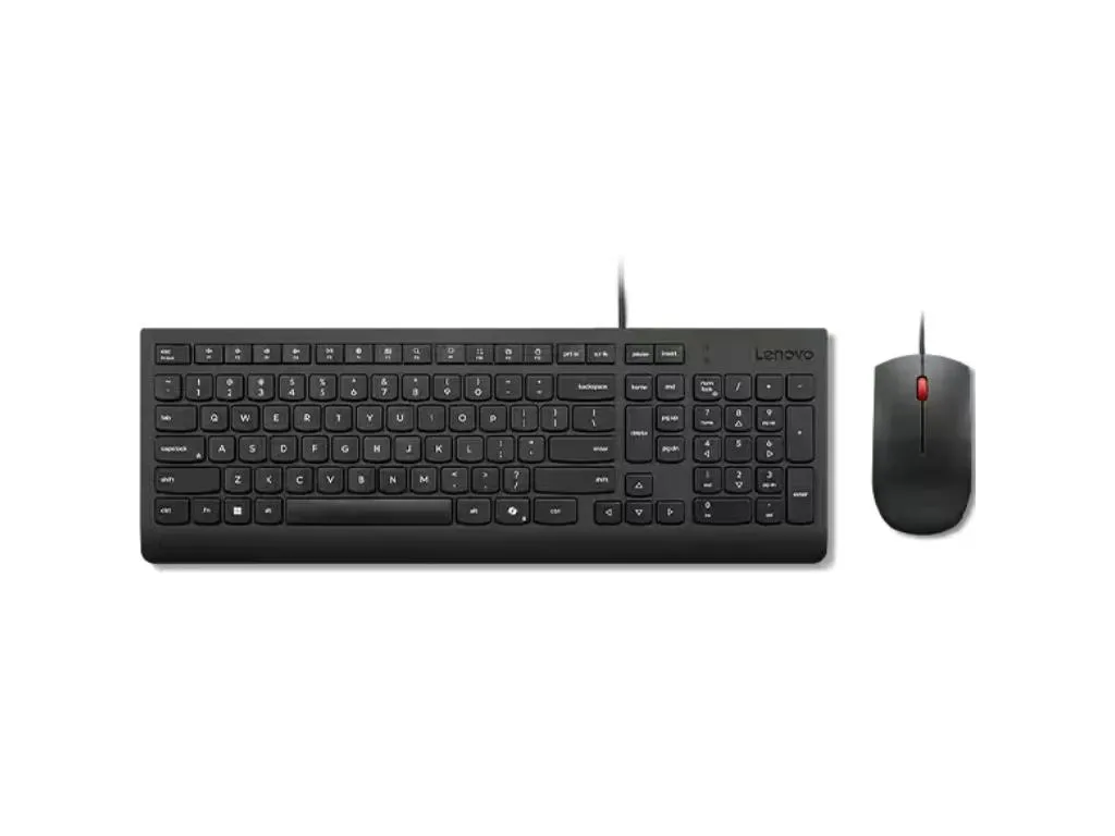 Tastatura+miš LENOVO Essential žicni set/SRB/crna Slika 3