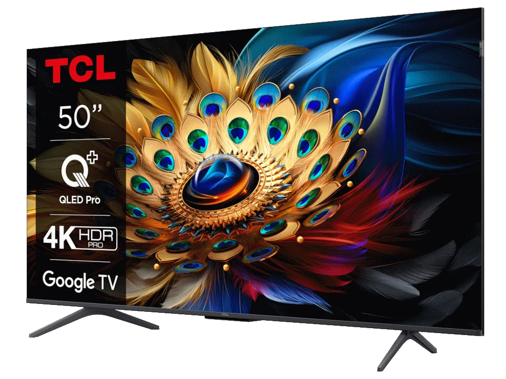 Televizor TCL 50C655/QLED/50"/4K HDR PRO/Google TV/crna Slika 6